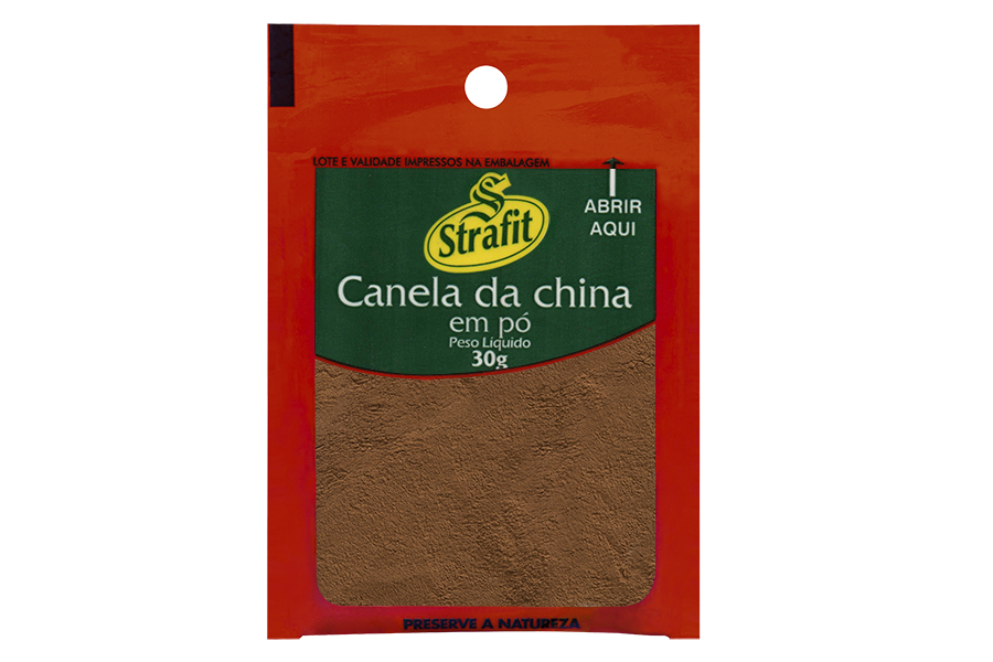 Canela da China em pó