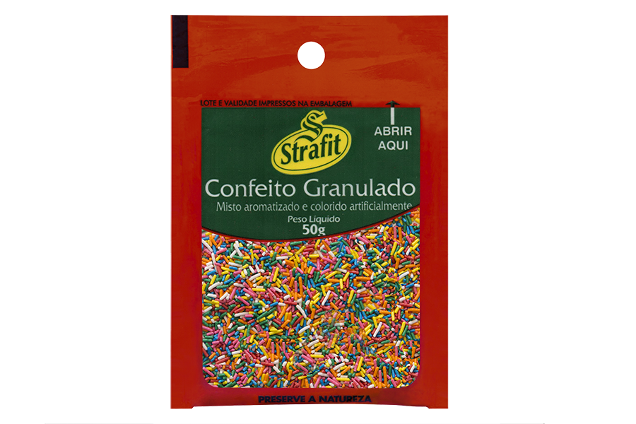 Confeito Granulado Colorido